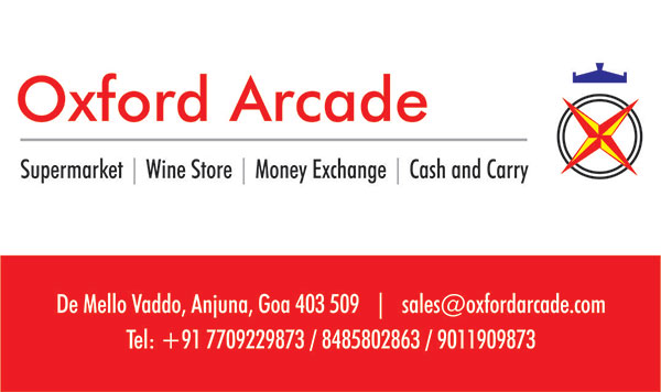 Oxford Arcade - Anjuna, Goa